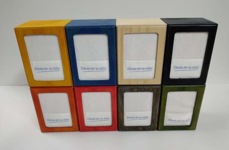 Servilleteros de madera para servilleta miniservice se puede personalizar