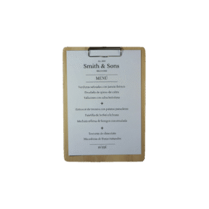 Cartas de Menu