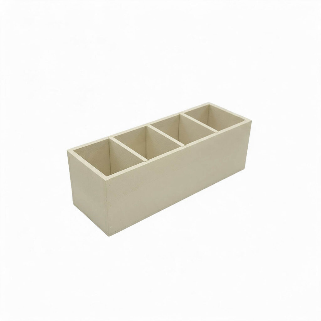 Cubo 4 huecos ( cubertero )