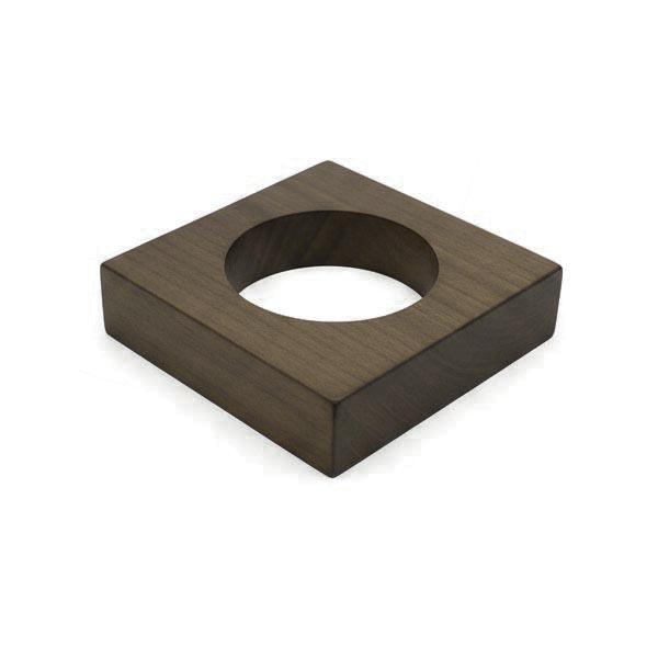 Base madera 1 hueco 18x18 cm altura 5 cm