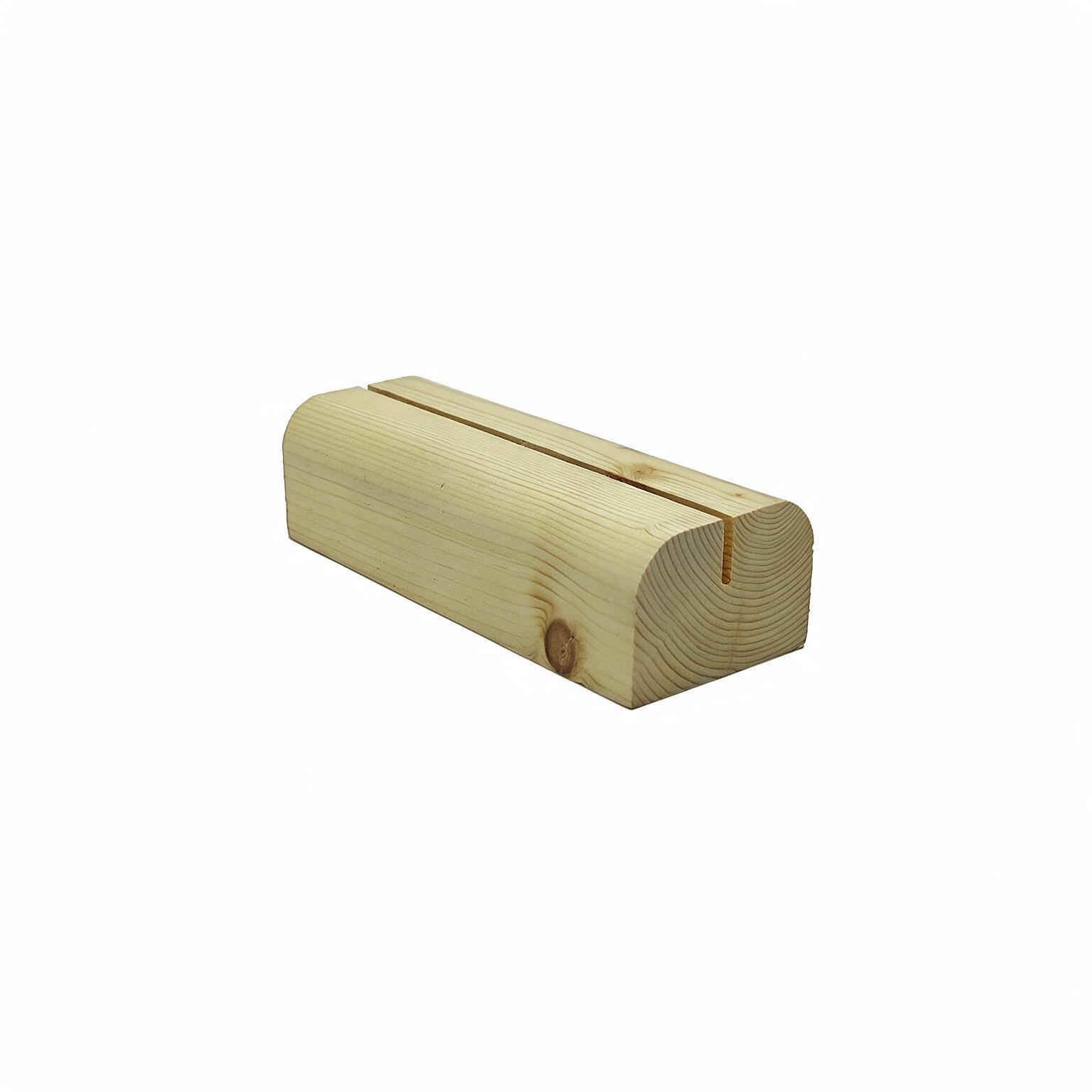 Peana curva A5 14,8 cm con ranura 3 mm