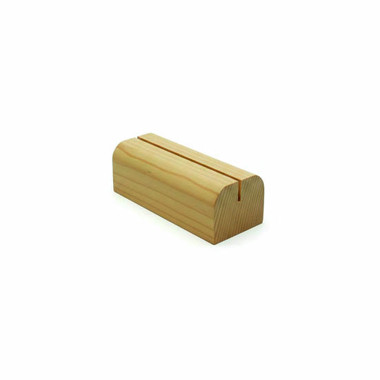 Peana curva A5 14,8 cm con ranura 3 mm