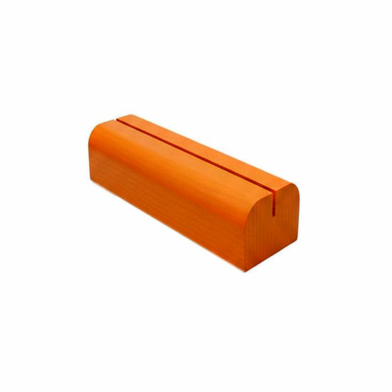 Peana curva A4 21 cm con ranura 3 mm