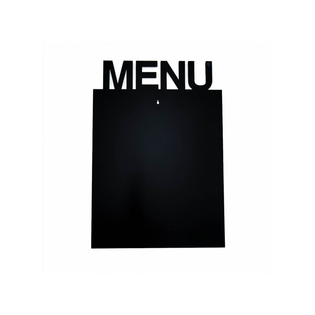 Pizarra recta MENU L