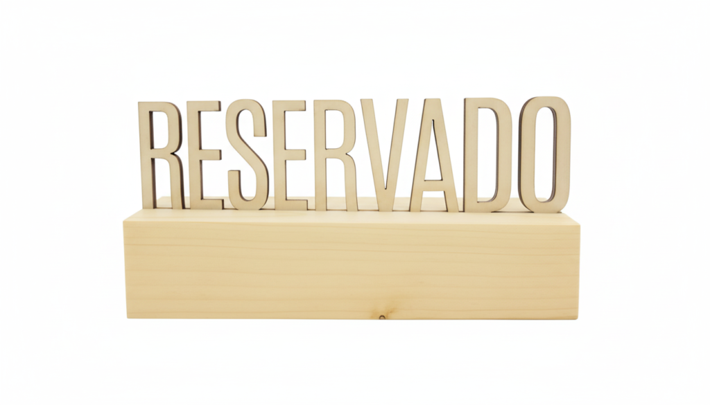 Peana RESERVADO base